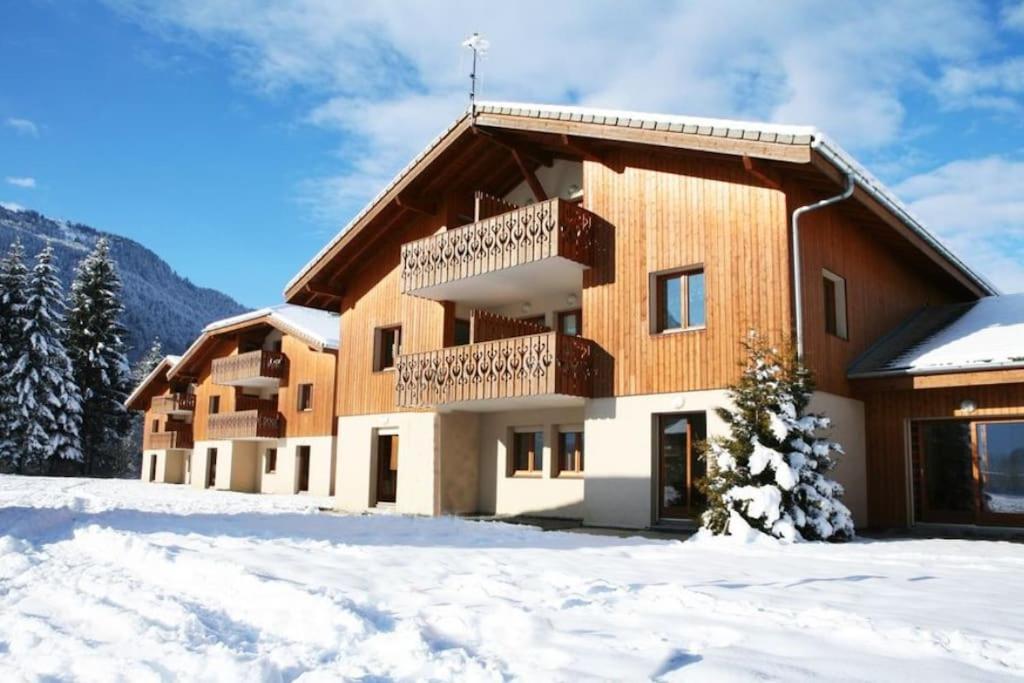 Appartement Rez-De-Chaussee, Cosy T3 4 A 6 Pers Avec Piscines Interieure & Exterieure A Samoens En Haute-Savoie Exterior photo